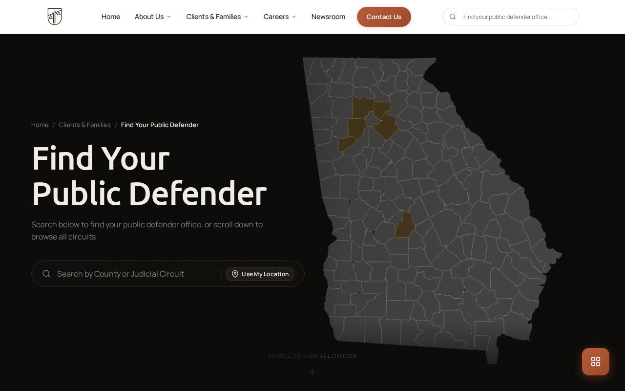 Hart County Northern Circuit public defender office page